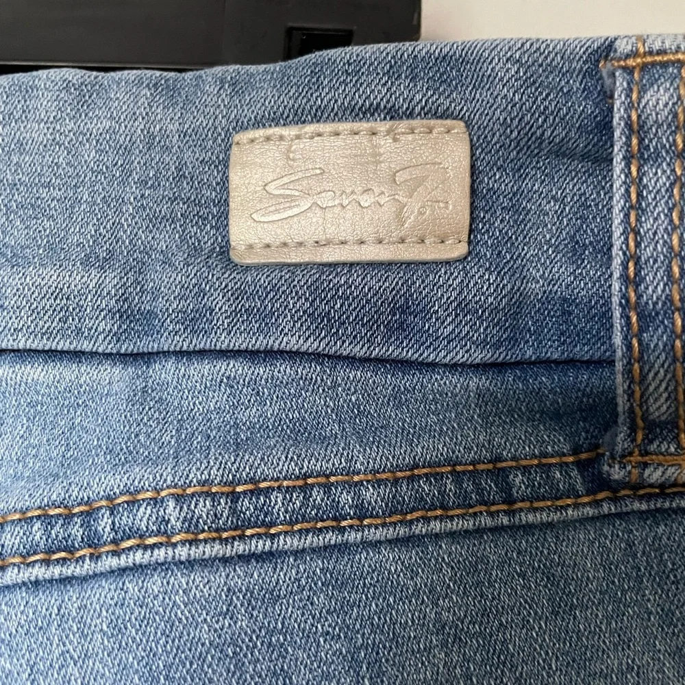 Seven7 Jeans, Size 16, Distressed - Picture 6 of 9